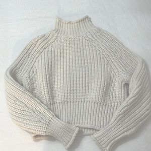 Cream knit sweater
